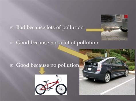 The effects of car pollution