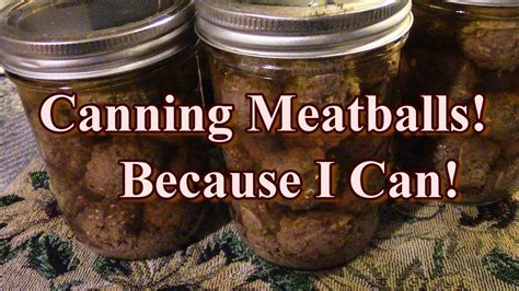 Canning Meatballs | Canning recipes, Canning, Canned meats