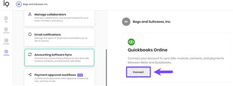 How to sync Melio and QuickBooks Online – Melio
