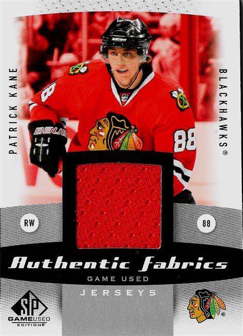 Hell's Valuable Collectibles: Patrick Kane Jersey Card