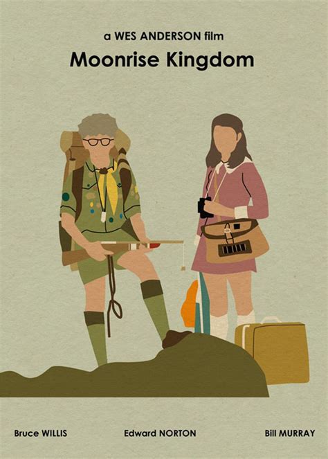 'MOONRISE KINGDOM' Poster, picture, metal print, paint by Katty | Displate