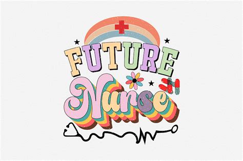 Retro Future Nurse Png Sublimation Graphic by SVGArt · Creative Fabrica