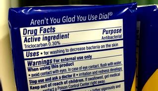 Dial Antibacterial Bar Soap with triclocarban, part of the… | Flickr
