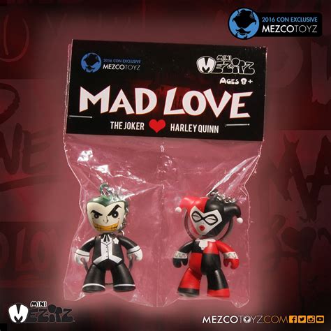 Mez-itz Mad Love Joker & Harley Quinn Clip-on – Mezco Toyz