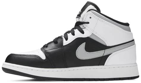 NIKE AIR JORDAN 1 MID - WHITE SHADOW (GS) | SAME OR NEXT DAY SHIPPING!