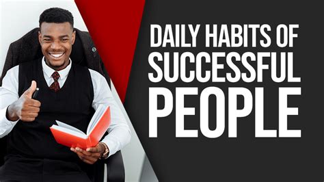 10 Daily Habits Of Successful People Use