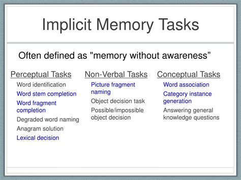 PPT - PSY 368 Human Memory PowerPoint Presentation, free download - ID ...