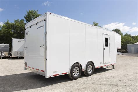 28' Aluminum Enclosed Gooseneck Trailer – MO Great Dane