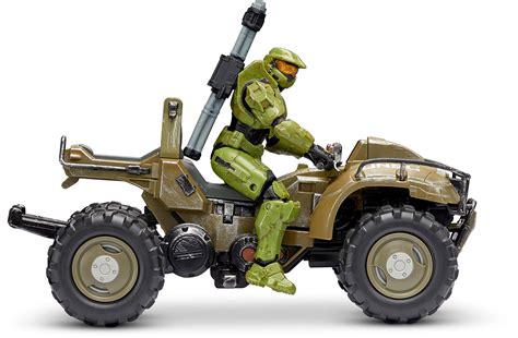 Buy Halo 4" “World of Halo” Figure & Vehicle – Mongoose with Master ...