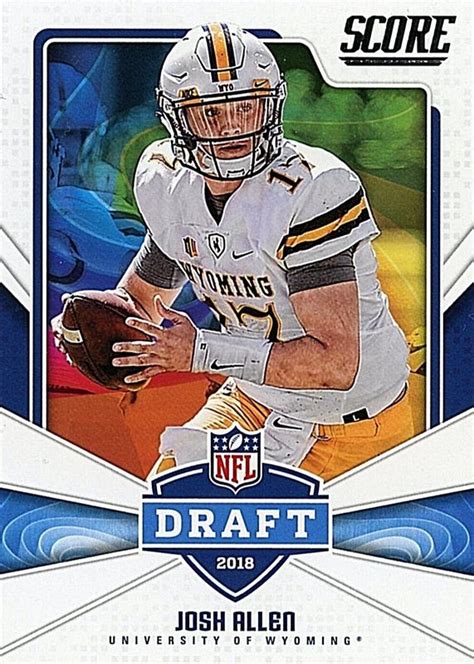 Josh Allen 2018 Score #5 NFL Draft Price Guide - Sports Card Investor