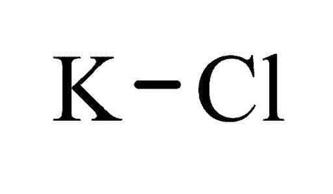 Potassium Chloride Formula Molecular Structural And Chemical Formula ...