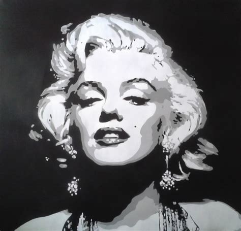 1 DIGITAL DOWNLOAD Marilyn Monroe painting canvas large