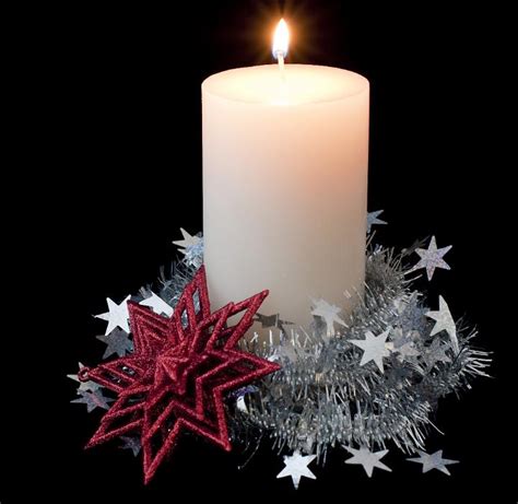 Photo of christmas holiday candle | Free christmas images