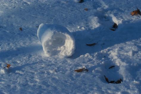 Stunning Snow Rollers That Are Naturally & Rarely Formed