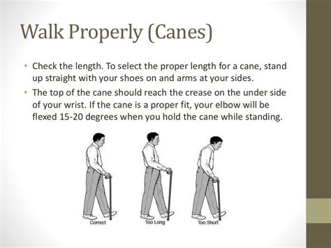 How To Use Walking Cane Properly - top hiking trails