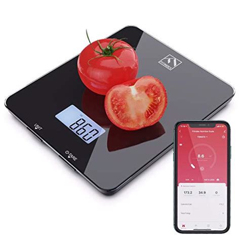 Smart Food Nutrition Scale, FITINDEX Bluetooth Digital Kitchen Scale with Nutritional Calculator ...