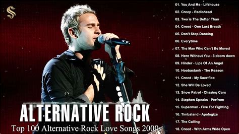 Alternative Love Songs 90s 2000s | Top 100 Alternative Rock Love Songs ...