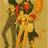 Vintage Cowboy Bebop Anime Poster Retro Kraft Paper Canvas For Home Decor OutletTrends.com Free ...