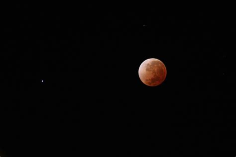 Eclipse de luna. Luna roja. | María Marta Erramuspe | Flickr