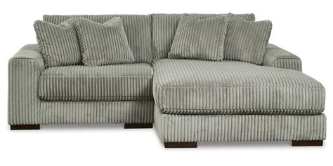 Lindyn Fog 2Pc Sectional with Chaise | Old Cannery Furniture