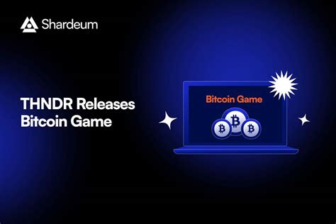 THNDR Games Launches Play-to-Earn Bitcoin Blocks Puzzle Game | Shardeum