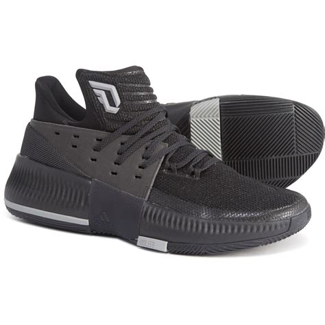 adidas Damian Lillard 3 Basketball Shoes in Black for Men - Lyst