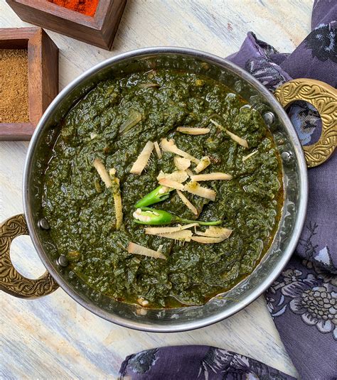 Sarson Ka Saag Recipe - Classic North Indian Saag Recipe by Archana's ...