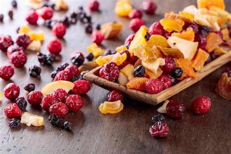 Dried fruits and berries. stock image. Image of food - 110729699