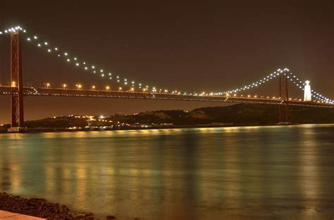 Tagus River - Bridge - Lisbon night photography | Night photography, Lisbon, Photography