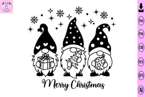 Christmas Gnome Svg Christmas Svg Graphic by Tadashop Design · Creative Fabrica