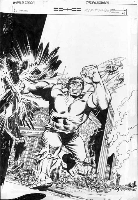 Simon Williams Comic Artist: Favourite Artists - The Incredible Hulk ...