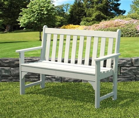 Recycled Plastic Garden Bench | Rustic outdoor furniture, Outdoor bench, Wooden garden benches