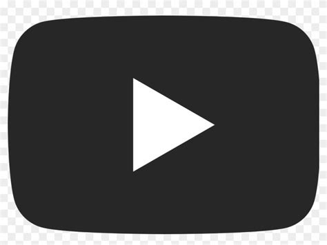 Youtube Dark Icon - Black Youtube Logo Png - Free Transparent PNG ...