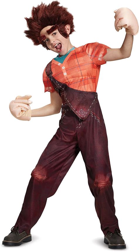 Amazon.com: Disguise Wreck It Ralph 2 Deluxe Ralph Costume for Kids : Clothing, Shoes & Jewelry