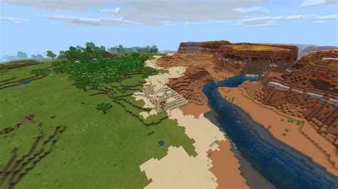 While searching for a Mushroom Island biome in my survival world, I came across this! The sand ...