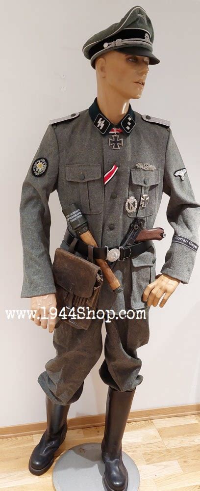 8th SS Cavalry Division Florian Geyer M-36 Uniform for SS-Untersturmführer