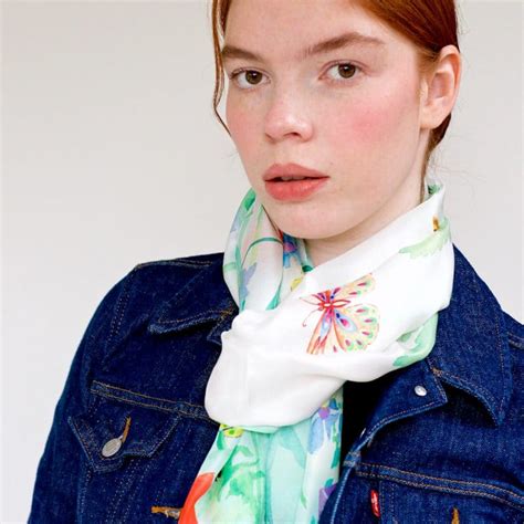 Corn Meadow Silk Scarf | Collier Campbell