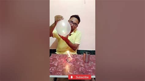 Physics Heat Transfer Demo! - Balloon in a Candle Flame || #physics # ...