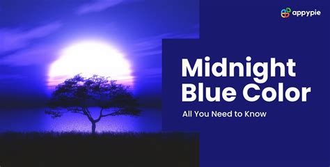 Midnight Blue Color: All You Need to Know