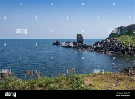 South Korea's Jeju Island beach scenery Stock Photo - Alamy