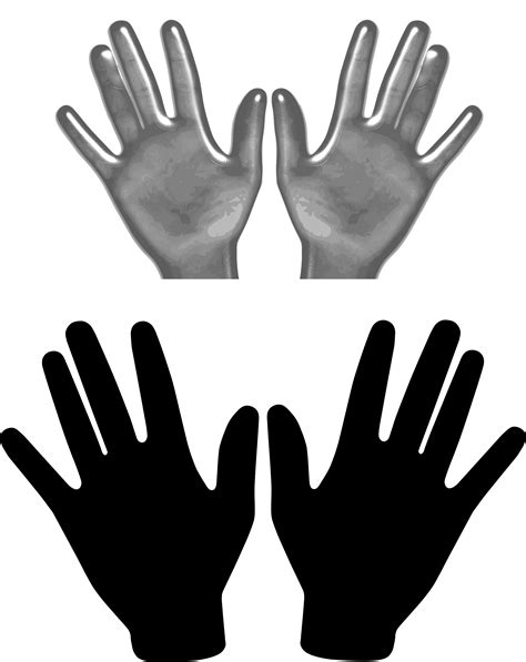 Clipart - Hands