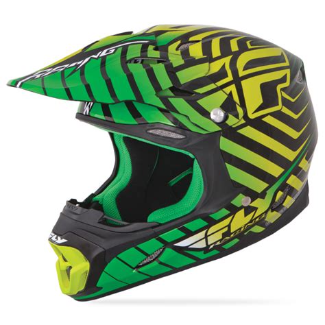 Three.4 Green/Lime Helmet | FLY Racing | Professional grade Motocross, BMX, MTB, Offroad, ATV ...