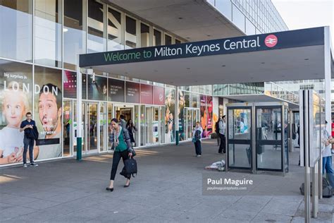 Photo for sale - Milton Keynes Central train station UK - Paul Maguire