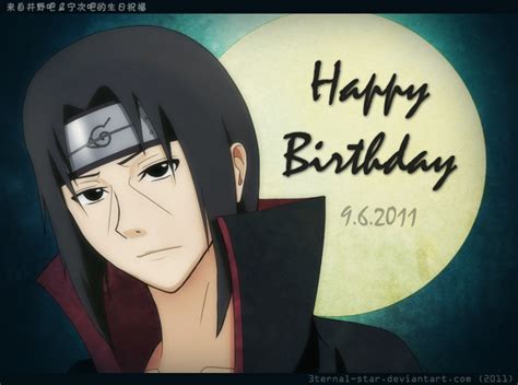 Itachi: Happy Birthday by 3ternal-Star on DeviantArt