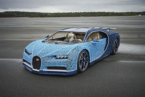 Meet The Life-Size LEGO Technic Bugatti Chiron You Can Actually Drive