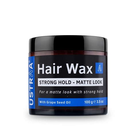 Hair Styling Wax | Matte Look | Stronghold - Ustraa