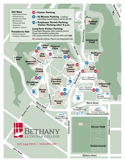 Bethany College Ks Campus Map