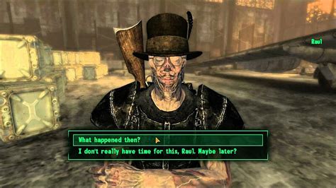 Fallout New Vegas: How To Do Raul's Unmarked Companion Quest ...