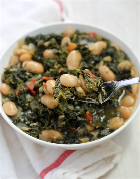 Kale And Butter Bean Stew - Jehan Can Cook