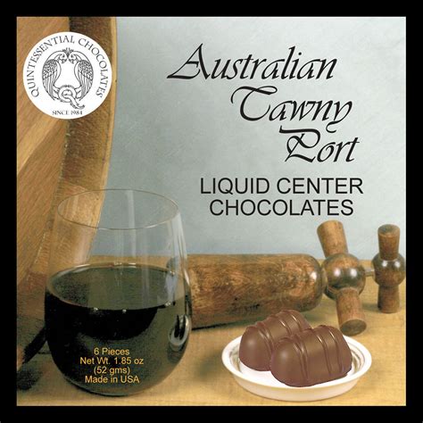 Australian Tawny Port 6 Piece | Quintessential Chocolates